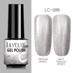 Stylish Blue Womens Nail Gel Polish Permanent UV Gel Popular High Quality Colorful Nail Polish Gel For Girls Stevvex
