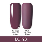 New Modern Fashion Colorful Matte Effect UV Gel Nail Polish Permanent Nail Painting Gel Luxury Matt Style For Women and Girls