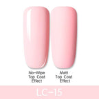 New Modern Fashion Colorful Matte Effect UV Gel Nail Polish Permanent Nail Painting Gel Luxury Matt Style For Women and Girls