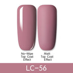 New Modern Fashion Colorful Matte Effect UV Gel Nail Polish Permanent Nail Painting Gel Luxury Matt Style For Women and Girls