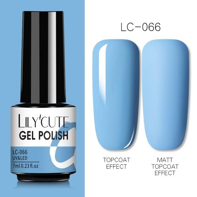 2022 New Fashion Purple Womens Nail Gel 7ml Permanent UV LED Base Matte Glossy Luxury Colorful Effect Nail Gel for Women and Girls Stevvex