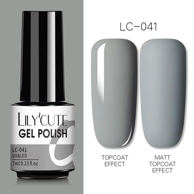 2022 New Fashion Purple Womens Nail Gel 7ml Permanent UV LED Base Matte Glossy Luxury Colorful Effect Nail Gel for Women and Girls Stevvex