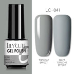 2022 New Fashion Purple Womens Nail Gel 7ml Permanent UV LED Base Matte Glossy Luxury Colorful Effect Nail Gel for Women and Girls Stevvex