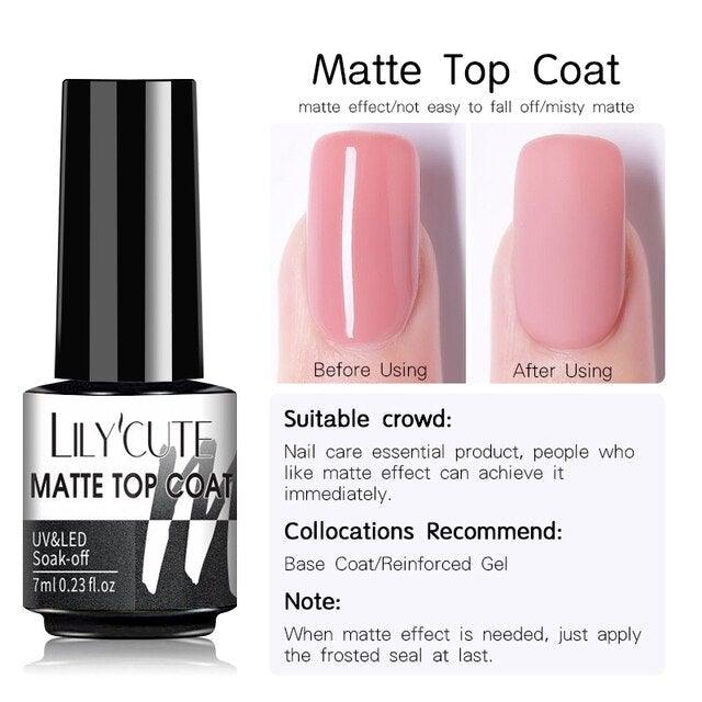 2022 New Fashion Purple Womens Nail Gel 7ml Permanent UV LED Base Matte Glossy Luxury Colorful Effect Nail Gel for Women and Girls Stevvex