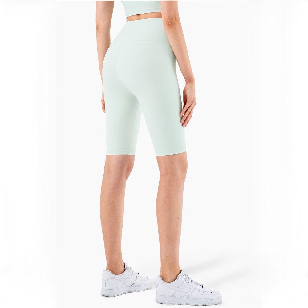 Second Skin Feel Workout Fitness Gym Biker Shorts Women High Waist - SJB-DIAMOND ELITES