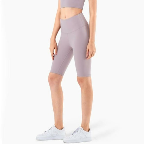 Second Skin Feel Workout Fitness Gym Biker Shorts Women High Waist - SJB-DIAMOND ELITES