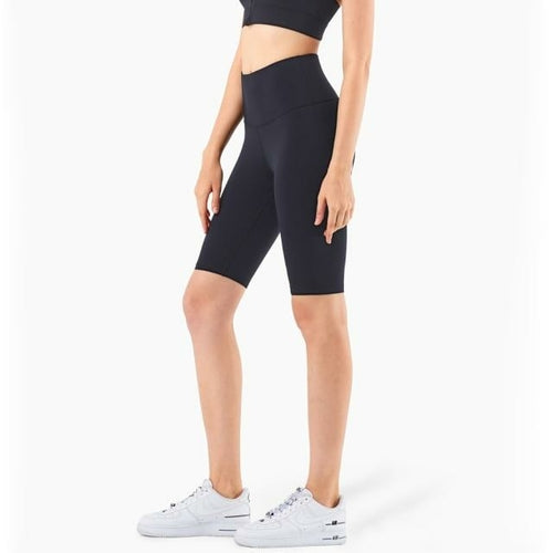Second Skin Feel Workout Fitness Gym Biker Shorts Women High Waist - SJB-DIAMOND ELITES