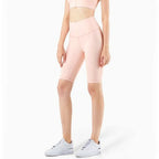 Second Skin Feel Workout Fitness Gym Biker Shorts Women High Waist - SJB-DIAMOND ELITES
