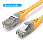 Ethernet Cable CAT6A 10Gbps RJ 45 Network Cable Lan RJ45 Patch Cord Router CAT 6 Cable Professional LAN Shielded Cable Gold Plated RJ45 Connector For Gaming Laptop Stevvex