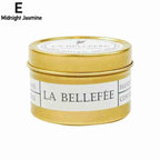 Natural Soy Wax Scented Tin Candle Aromatherapy Candles Scented Candles Gift Set for Women Soy Candle Portable Travel Tin Candles For Stress Relief Wedding Gift Festival Party Home Decoration Scented Soy Candles Stevvex