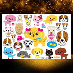 Small 3D Dinosaur Temporary Sticker Tattoos Colorful Tiny Tattoos For Party Children Stevvex