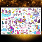 Small 3D Dinosaur Temporary Sticker Tattoos Colorful Tiny Tattoos For Party Children Stevvex