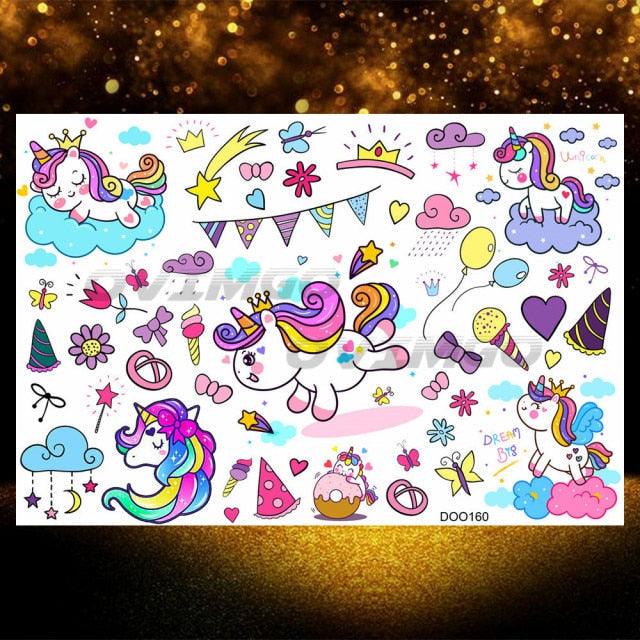 Small 3D Dinosaur Temporary Sticker Tattoos Colorful Tiny Tattoos For Party Children Stevvex
