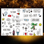 Small 3D Dinosaur Temporary Sticker Tattoos Colorful Tiny Tattoos For Party Children Stevvex