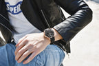Black Multifunctional Sport Men Watches Luxury Quartz Watches Fashion Chronograph Stylish Elegant Comfortable Watch For Men Stevvex
