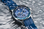 Black Multifunctional Sport Men Watches Luxury Quartz Watches Fashion Chronograph Stylish Elegant Comfortable Watch For Men Stevvex