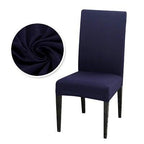 Dining Chair Covers Stretch Chair Covers Parsons Chair Slipcover Removable Anti Dirty Seat Chair Cover Spandex Kitchen Cover for Banquet Wedding Dinner Restaurant house Stevvex