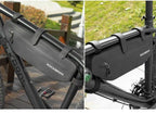 Cycling Bicycle Bags Top Tube Front Frame Bag Waterproof Road  Dirt-resistant Bike Accessories Bags  Bike Frame Bag Waterproof Bike Elegant Design Bag Bicycle Under Top Tube Bag Corner Pouch Storage Bag For Cycling Accessories Stevvex