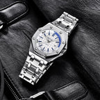Luxury Stainless Steel Quartz Watch Men Military Watch Causal Fashion Excellent Wristwatch