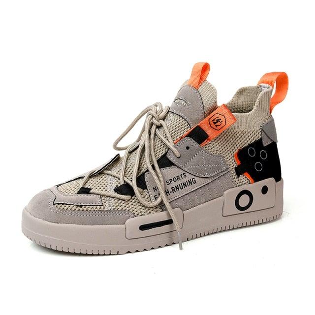 Luxury Mens Sneakers Casual Shoes Modern Trainer Race Off Walking Tennis Breathable Athletic Shoes Men Gym Casual Sneakers Slip On Sport Sneakers Stevvex