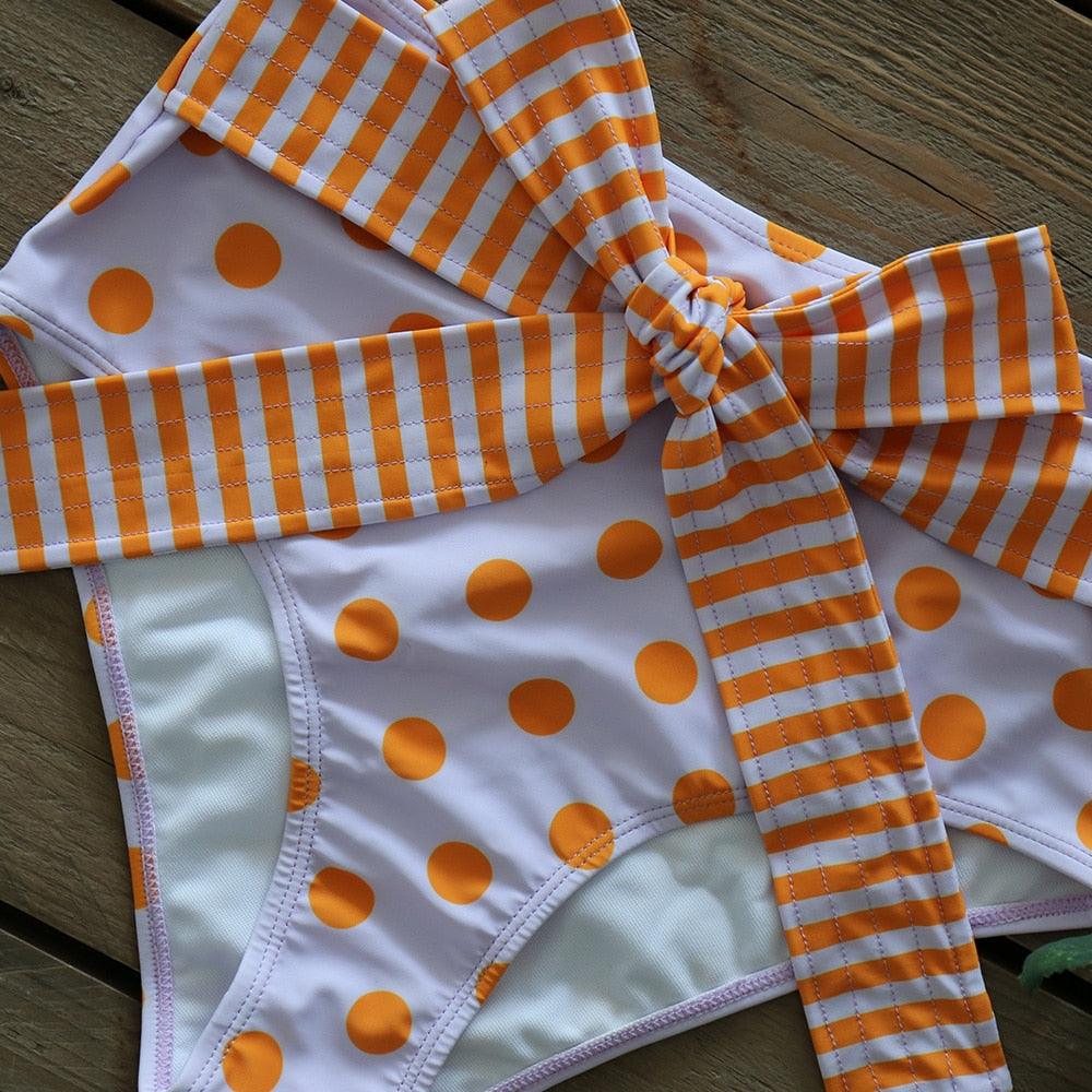 Two-Pieces Women  Push-Up Padded Bra Ruffles Bandage Bikini Set Swimsuit  Women's Bathing Suits Ruffles Flounce Bikini Sets Low Rise Two Piece Swimsuit Swimwear Bathing Suit Beachwear Stevvex