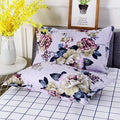 2pcs Silk Pillowcase For Hair And Skin With Hidden Zipper Print Pillow Case Adult Thick Pillow Case For Home Decor King Size Pillow Case Stevvex