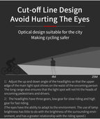 Bike Light Rainproof USB Rechargeable LED 2000mAh MTB Front Lamp Headlight Aluminum Ultralight Flashlight Super Bright Bicycle Front Headlight 5 Light Modes And Large Capacity Battery Stevvex
