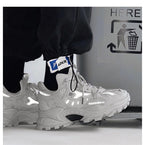 New Mens Sneakers Breathable Sports Shoes Couple Casual Shoes Thick Sole Running Walking Shoes Trainers Sport Sneakers Men High Fashion Comfy Fashion Sneakers Stevvex