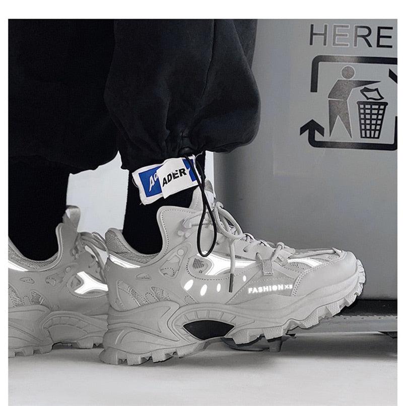 New Mens Sneakers Breathable Sports Shoes Couple Casual Shoes Thick Sole Running Walking Shoes Trainers Sport Sneakers Men High Fashion Comfy Fashion Sneakers Stevvex