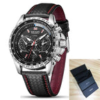 Classic Mens Fashion Quartz Watches Luxury Luminous Waterproof Men Wrist Watch Elegant Design For Men Stevvex