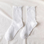 Fashion Lace Ruffled Soft Cotton Female Sock Spring And Summer Cute Socks Sweet Princess Girls Comfortable Breathable Cute Socks For Women Stevvex