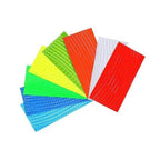 8PCS Bicycle Bike Wheel Lights Bike Fluorescent Reflective Stickers Bike Light Spoke Wheel Tape Bicycle Accessories Bike Reflective Tape Night Safety Stickers For Bicycle Motorbike Stevvex