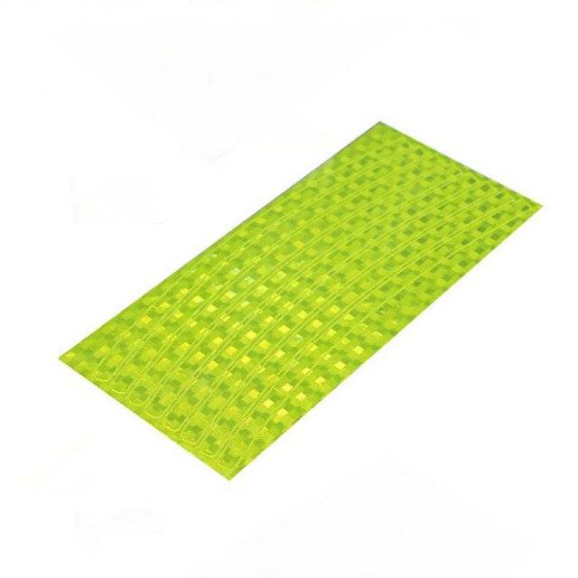 8PCS Bicycle Bike Wheel Lights Bike Fluorescent Reflective Stickers Bike Light Spoke Wheel Tape Bicycle Accessories Bike Reflective Tape Night Safety Stickers For Bicycle Motorbike Stevvex
