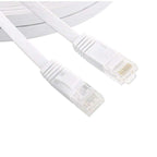 Cat6 RJ45 Network LAN Ethernet Flat Cable Computer UTP Patch Cord For Router Network Ethernet Cable Plated RJ45 Connectors Ethernet LAN Cable Stevvex