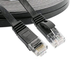 Cat6 RJ45 Network LAN Ethernet Flat Cable Computer UTP Patch Cord For Router Network Ethernet Cable Plated RJ45 Connectors Ethernet LAN Cable Stevvex