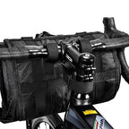 Bike Front Tube Bag Waterproof Bicycle Handlebar Basket Pack Cycling Front Frame Bicycle Accessories Waterproof Handlebar Bags Bike packing Bags Front Packs For Road Bicycles Bike Packing Accessories Stevvex