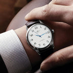 Classic Luxury Men Watch Automatic Wrist Watches Brown Leather Strap Fashionable Design Watches For Men Stevvex