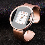 Fashion Gold Classic Women's Watches Luxury Stainless Steel Design Wrist Watch For Women