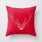 New Creative Red Cushion Case Hot Modern Home Outdoor Decorative Geometry Square Pillow Case Decorative Pillows Case Sofa Couch Seat Polyester Pillows Covers 45x45CM