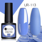 2022 Modern Spring Green Gel Nail Polish Colorful UV LED  Long Lasting Varnish Modern High Quality Design For Girls and Womens Stevvex