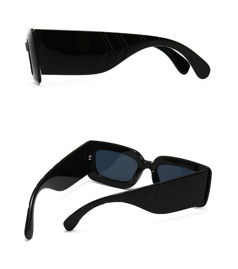 Oversized Square Sunglasses Classic Square Sunglasses For Men & Women Sun Glasses In Snake Pattern For Traveling Shades Female Stevvex