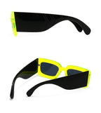 Oversized Square Sunglasses Classic Square Sunglasses For Men & Women Sun Glasses In Snake Pattern For Traveling Shades Female Stevvex