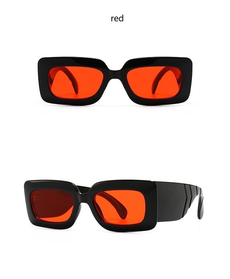 Oversized Square Sunglasses Classic Square Sunglasses For Men & Women Sun Glasses In Snake Pattern For Traveling Shades Female Stevvex
