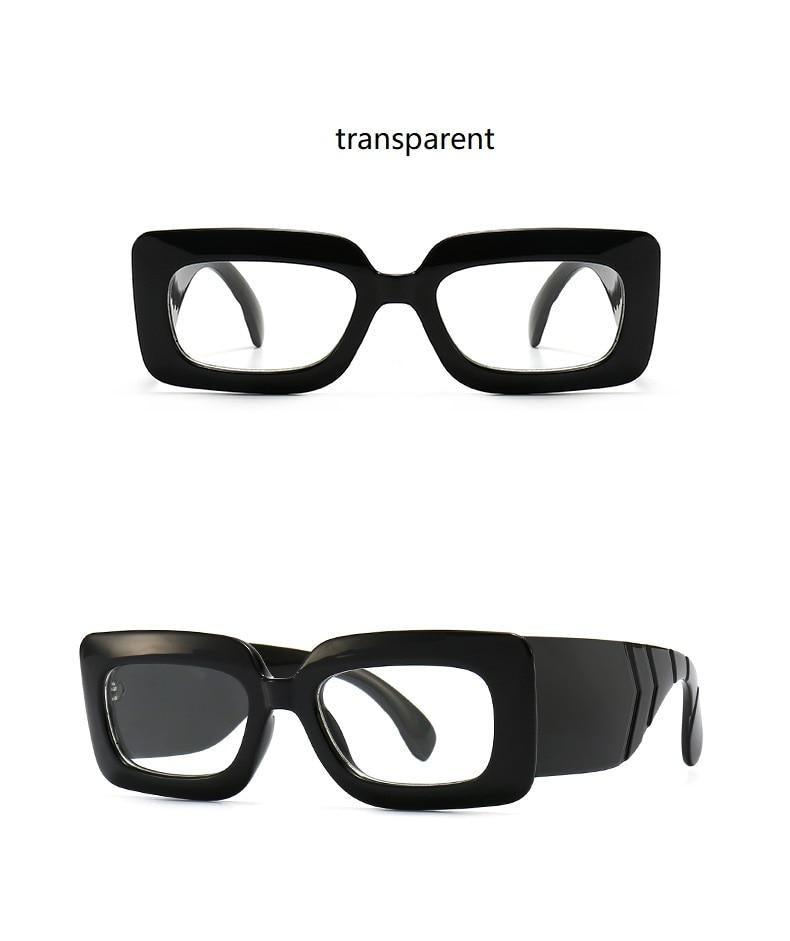 Oversized Square Sunglasses Classic Square Sunglasses For Men & Women Sun Glasses In Snake Pattern For Traveling Shades Female Stevvex