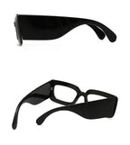Oversized Square Sunglasses Classic Square Sunglasses For Men & Women Sun Glasses In Snake Pattern For Traveling Shades Female Stevvex