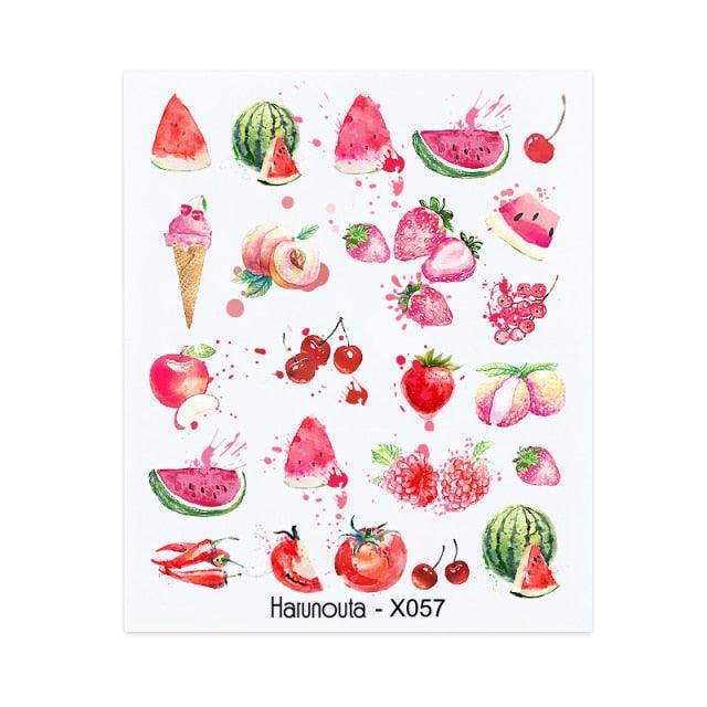 Cool Geometrics Pattern Water Decals Stickers Flower Leaves Slider For Nails Spring Summer Nail Art Decoration Tattoos Women Nail Art Stickers Water Transfer Decals Design Nail Art Supplies Manicure Acrylic Nail Foil Stencils Decorations Stevvex