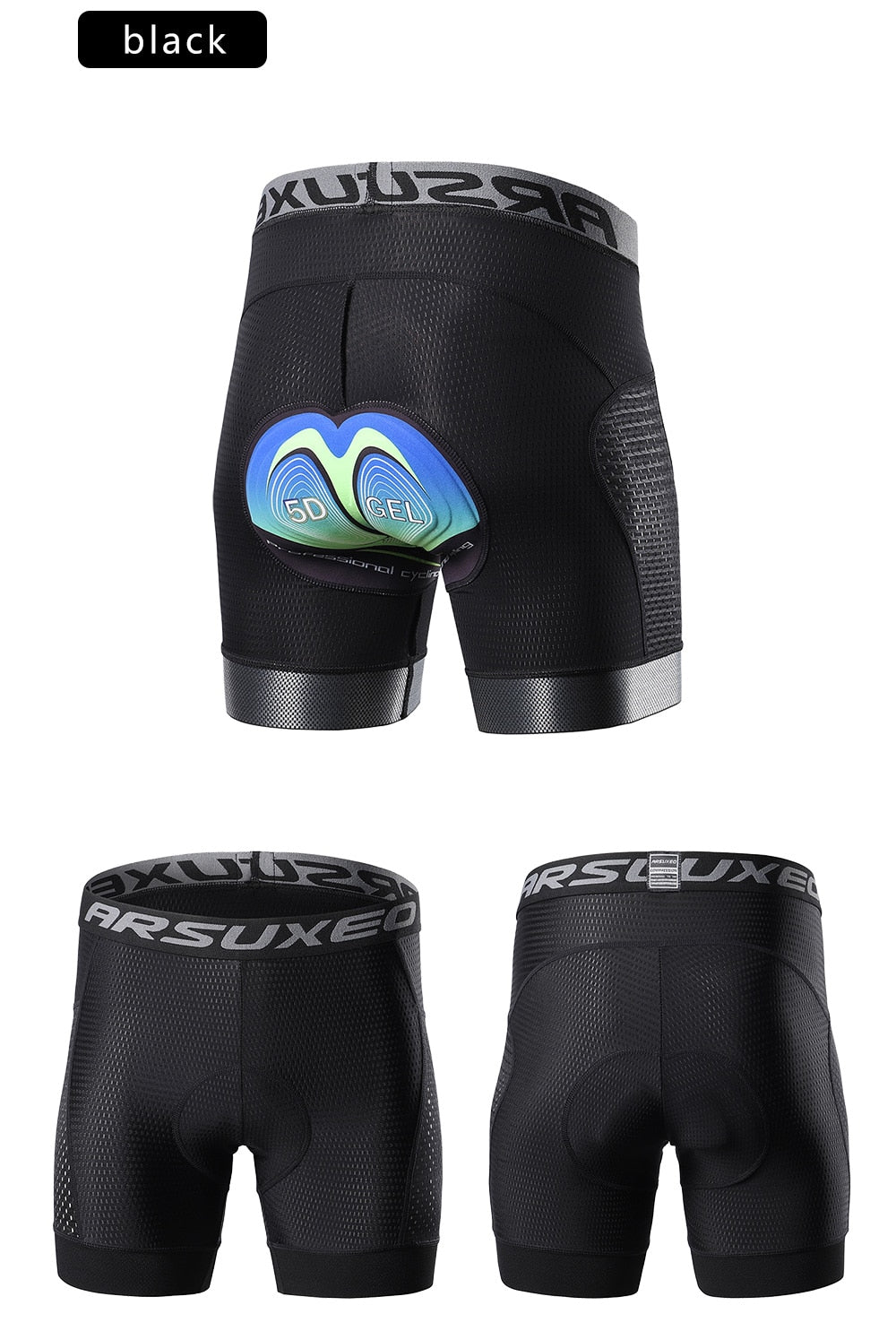 Cycling Shorts Men 5D Gel Pad Cycling Underwear Bicycle MTB Clothing - SJB-DIAMOND ELITES
