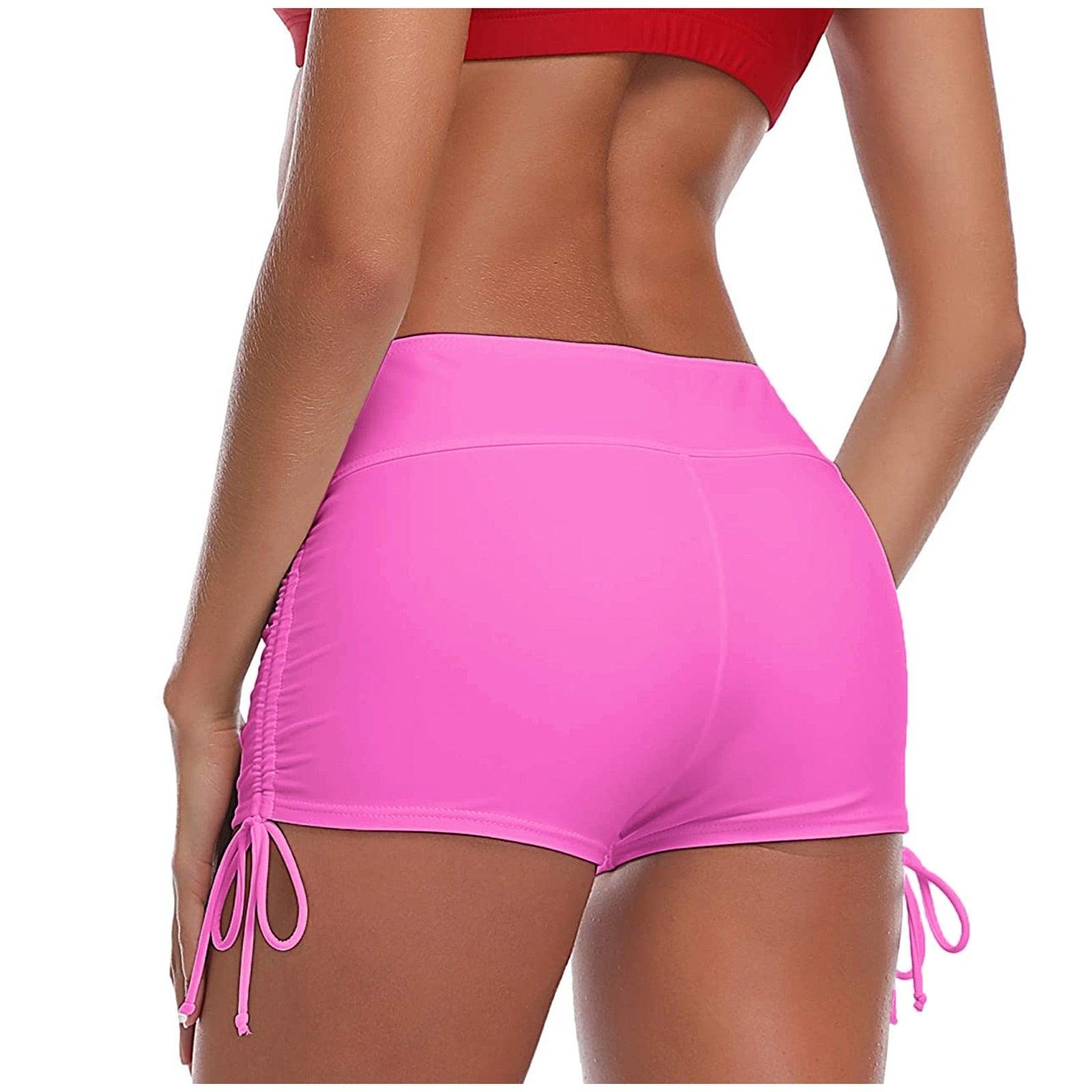 High Waist Bikini Bottoms Women's High Waisted Shorts Swim Bottoms Full Coverage Bikini  Swimsuit Bottom For Women Swimming Panties Ladies Summer Fashion Solid  Bikinis Swim Shorts Bottom Women's Swimsuit Stevvex
