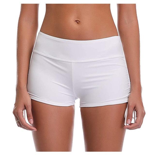 High Waist Bikini Bottoms Women's High Waisted Shorts Swim Bottoms Full Coverage Bikini  Swimsuit Bottom For Women Swimming Panties Ladies Summer Fashion Solid  Bikinis Swim Shorts Bottom Women's Swimsuit Stevvex