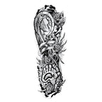 Large Colorful Tattoos For Men Waterproof Dragon Sticker Temporary Luxury Big 3D Tattoo Modern Design Stevvex
